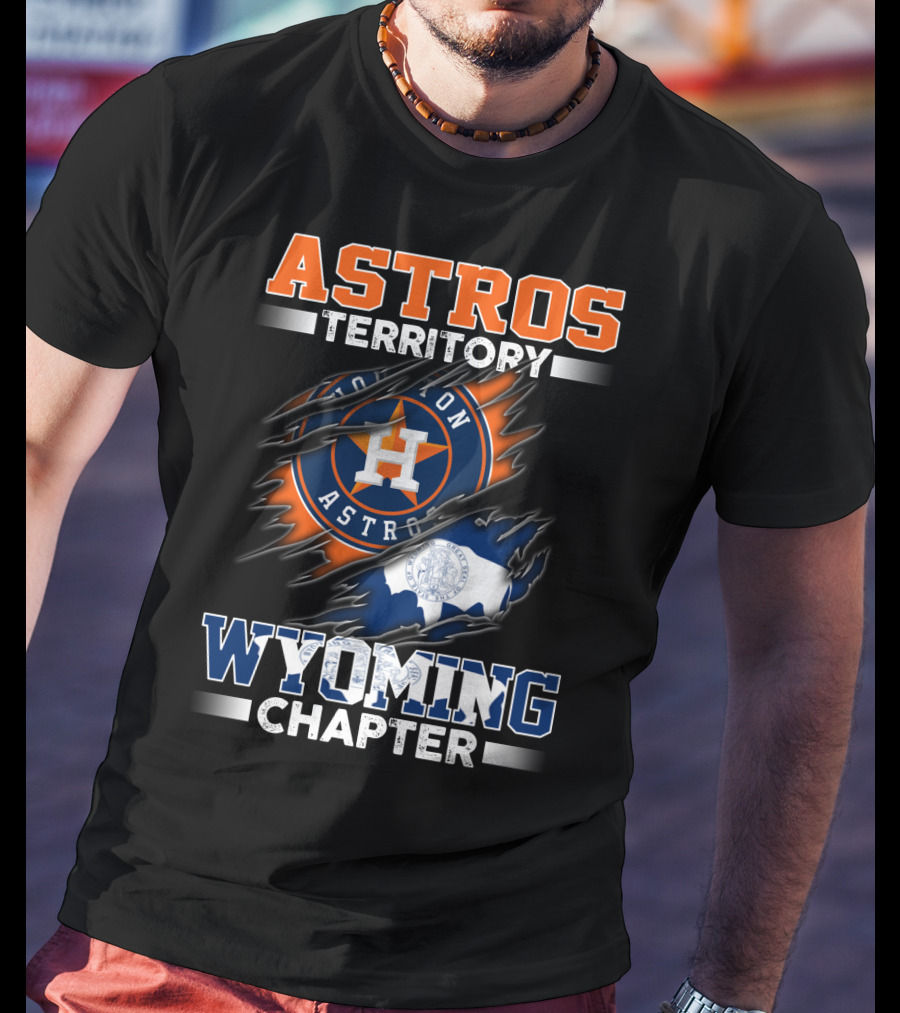 Astros Territory Houston Astros Wyoming Chapter T-Shirt