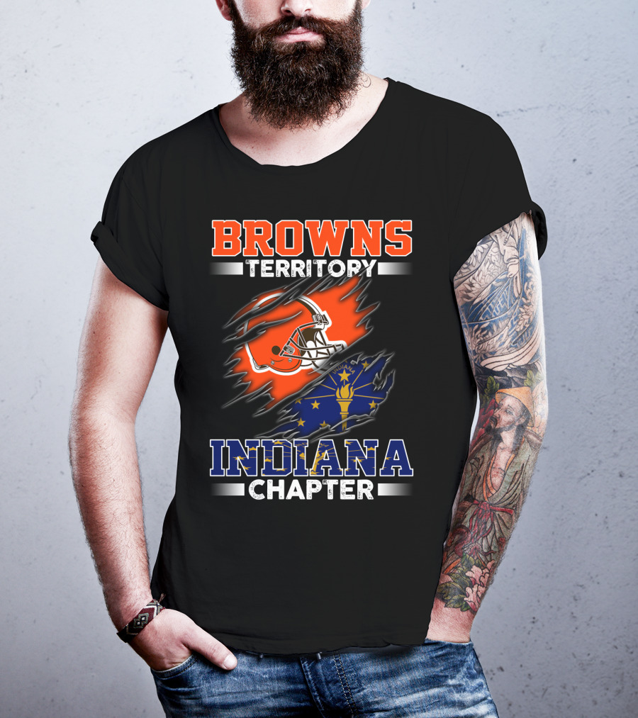 Browns Territory Indiana Chapter T-Shirt