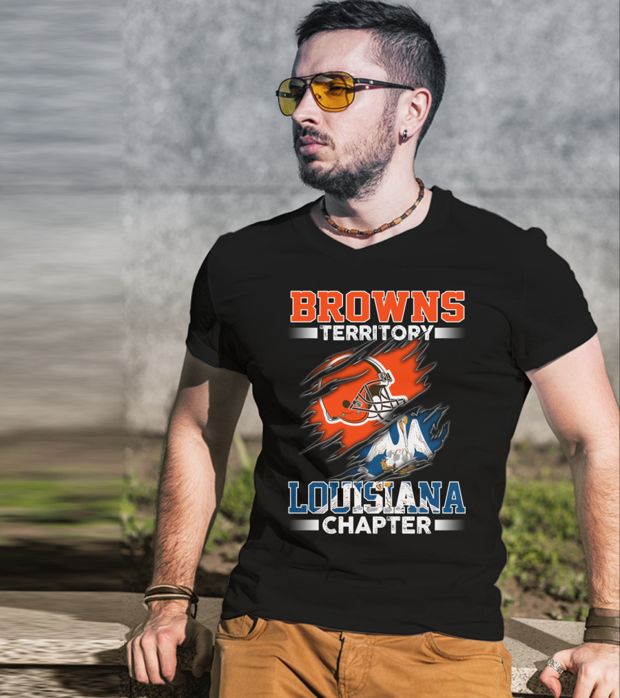 Browns Territory Louisiana Chapter T-Shirt