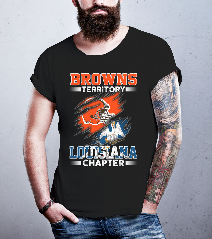 Browns Territory Louisiana Chapter T-Shirt