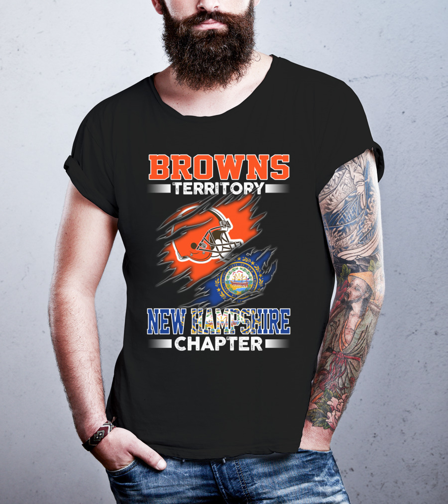 Browns Territory New Hampshire Chapter T-Shirt