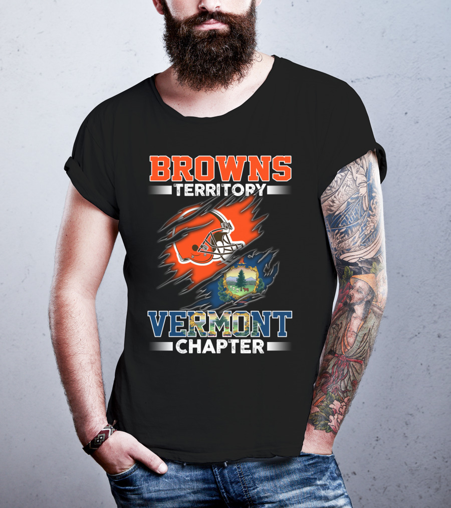Browns Territory Vermont Chapter T-Shirt