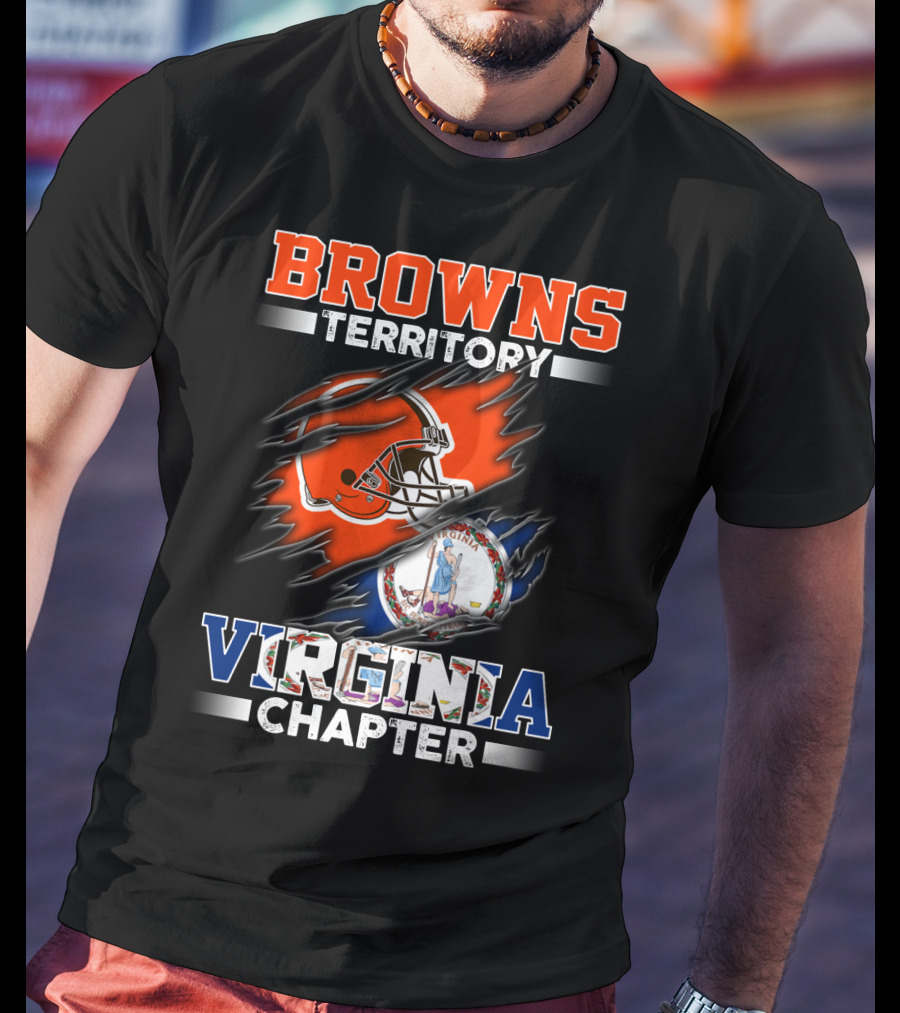 Browns Territory Virginia Chapter T-Shirt