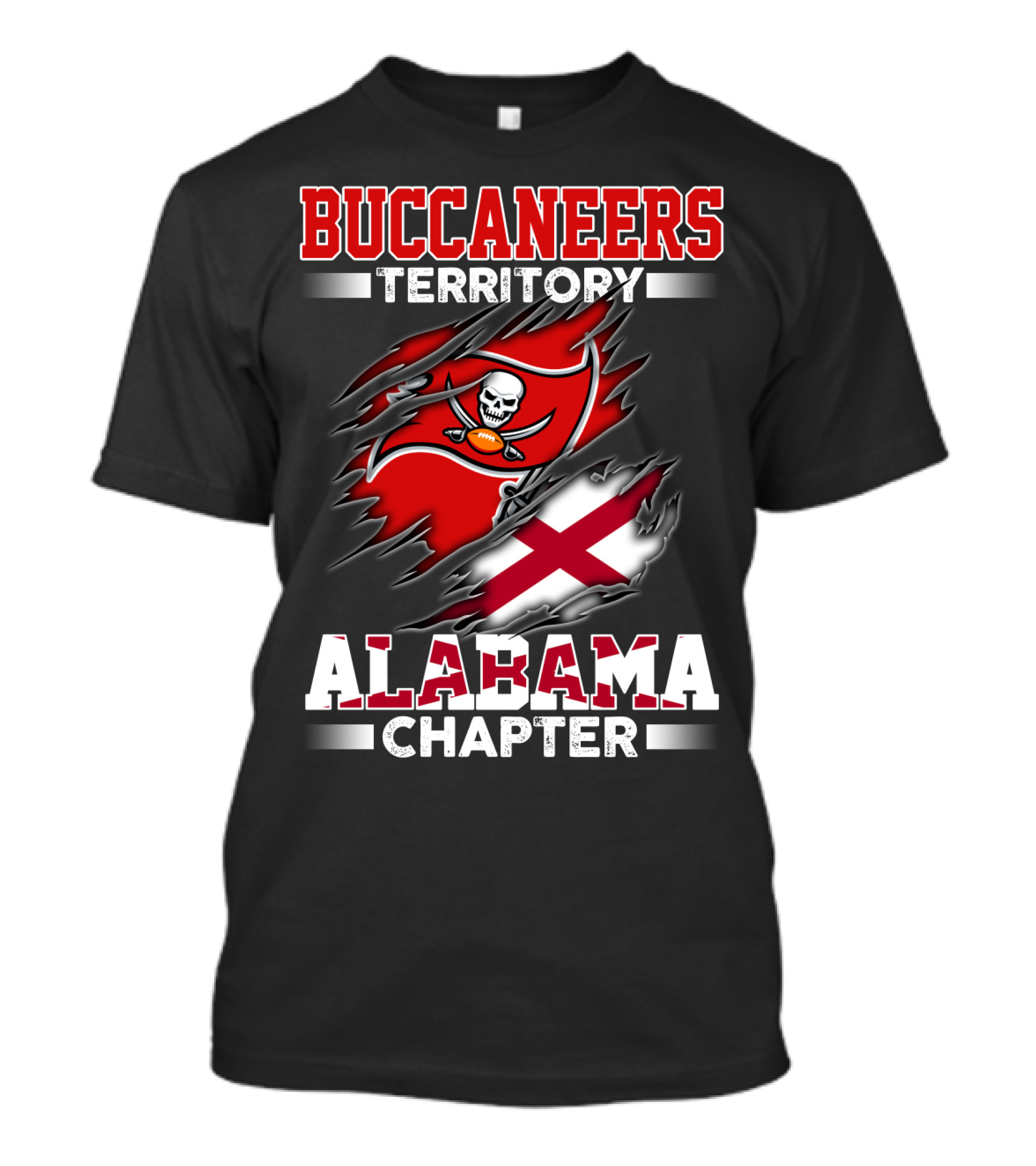 Buccaneers Territory Alabama Chapter T-Shirt