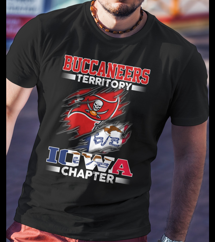 Buccaneers Territory Iowa Chapter T-Shirt