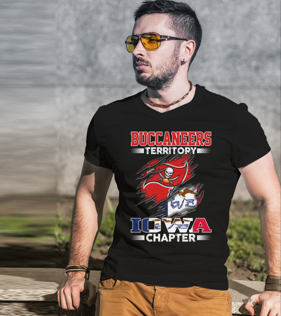 Buccaneers Territory Iowa Chapter T-Shirt