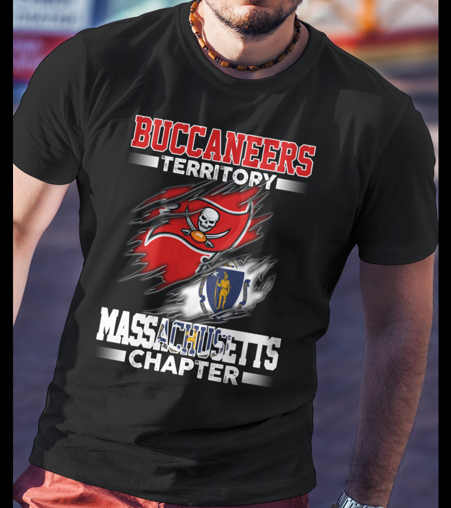 Buccaneers Territory Massachusetts Chapter T-Shirt