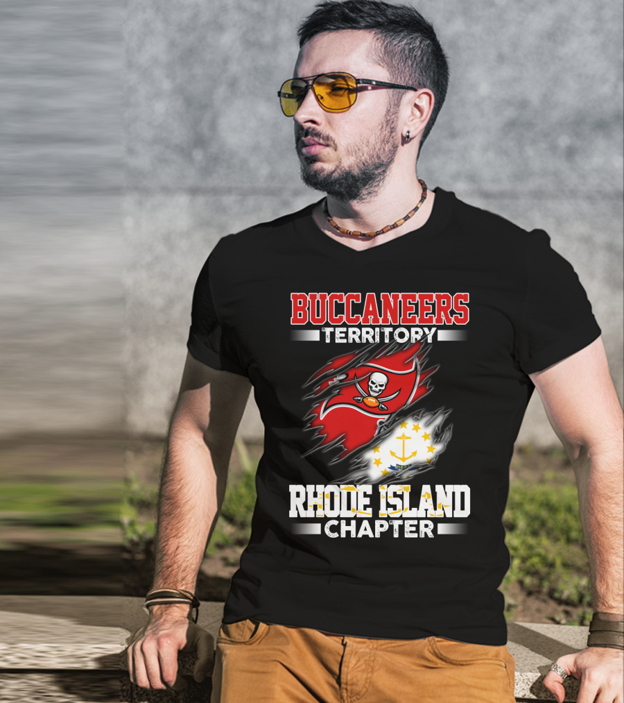Buccaneers Territory Rhode Island Chapter T-Shirt