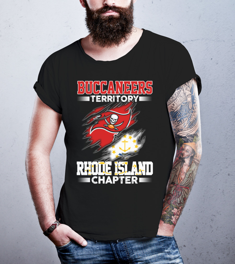 Buccaneers Territory Rhode Island Chapter T-Shirt