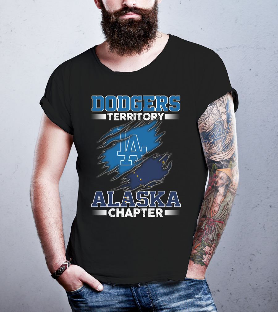 Dodgers Territory La Alaska Chapter T-Shirt