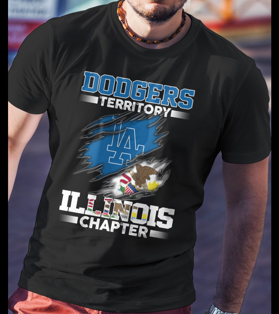 Dodgers Territory LA Illinois Chapter T-Shirt
