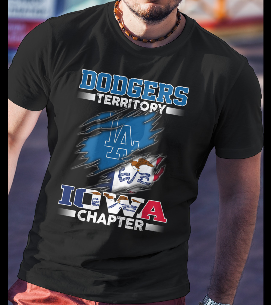 Dodgers Territory LA Iowa Chapter T-Shirt