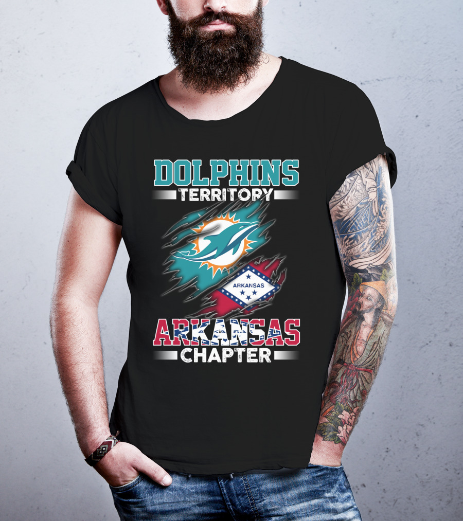 Dolphins Territory Arkansas Chapter T-Shirt