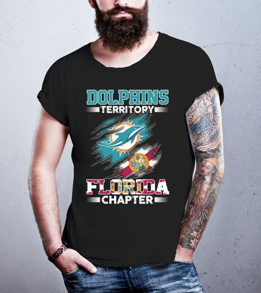 Dolphins Territory Florida Chapter T-Shirt