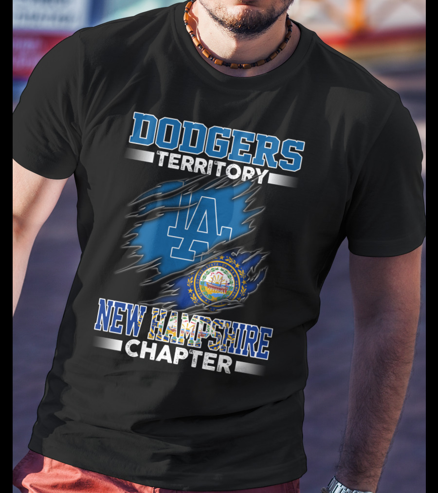 Dodgers Territory LA New Hampshire Chapter T-Shirt