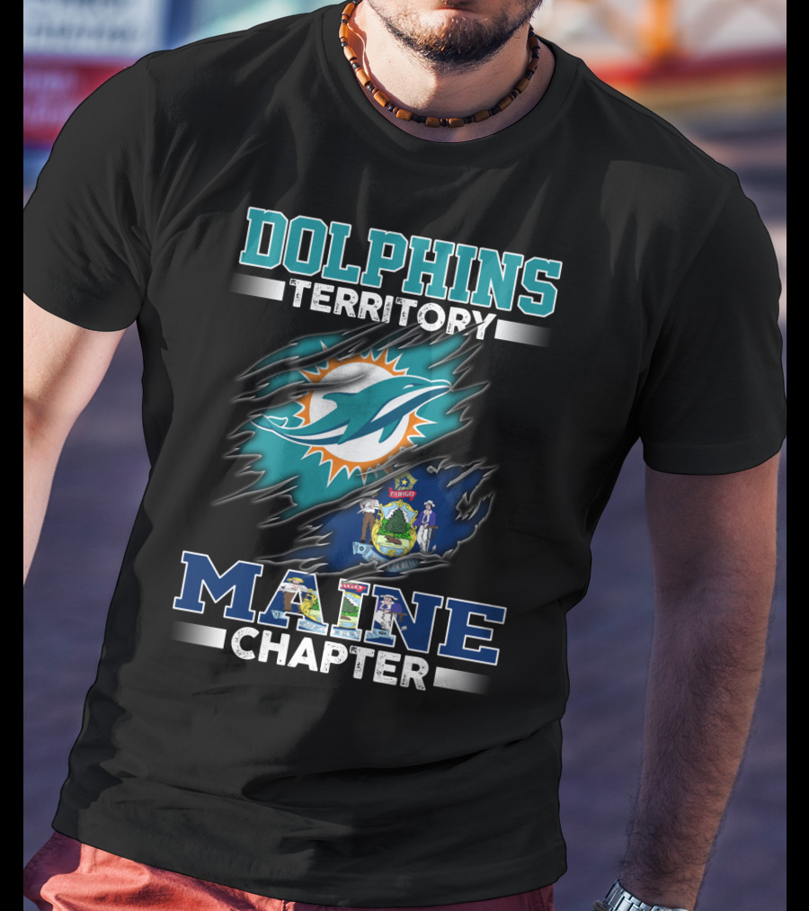 Dolphins Territory Maine Chapter T-Shirt