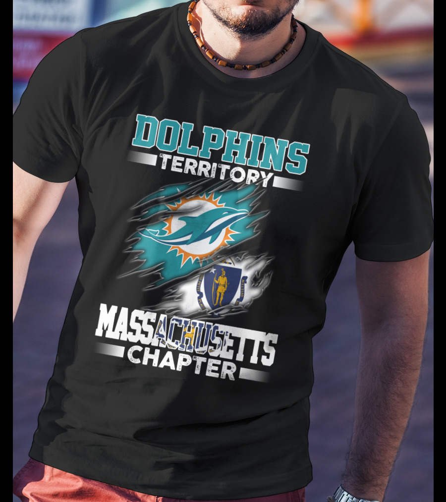 Dolphins Territory Massachusetts Chapter T-Shirt