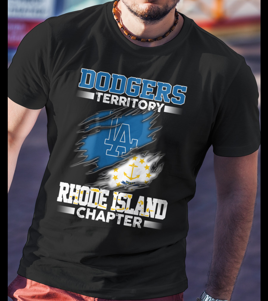 Dodgers Territory LA Rhode Island Chapter T-Shirt
