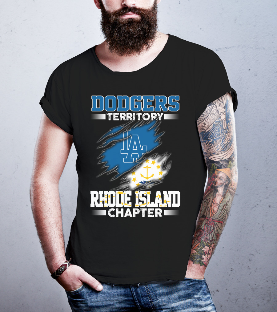 Dodgers Territory LA Rhode Island Chapter T-Shirt