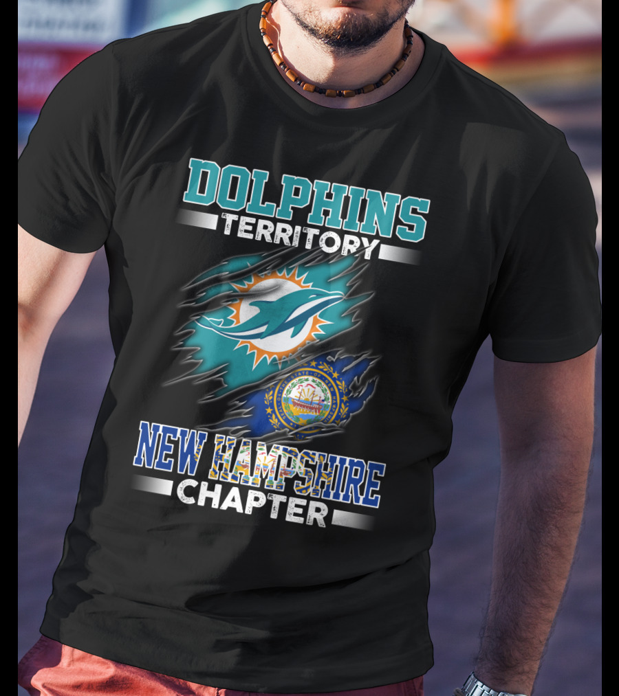 Dolphins Territory New Hampshire Chapter T-Shirt