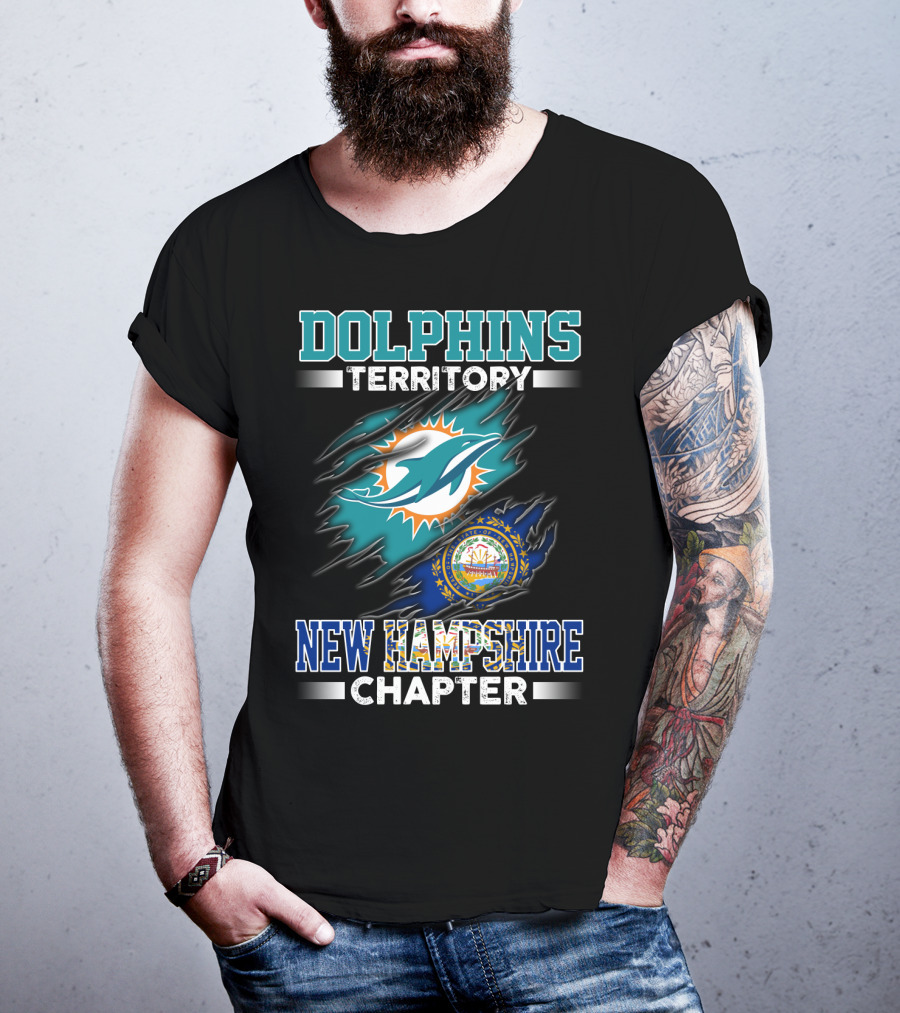 Dolphins Territory New Hampshire Chapter T-Shirt