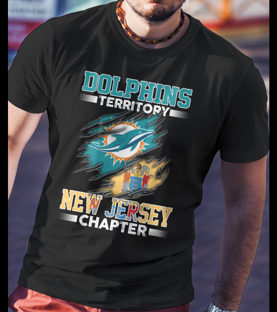 Dolphins Territory New Jersey Chapter T-Shirt