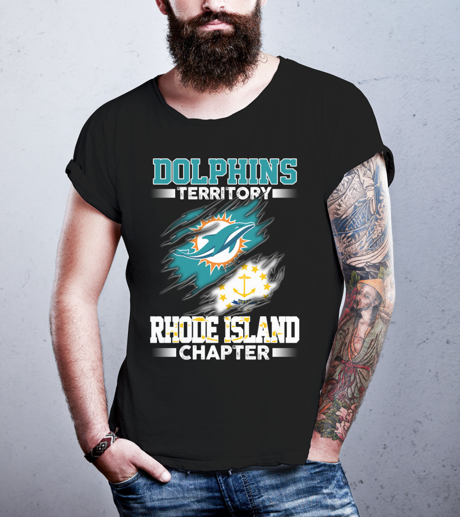 Dolphins Territory Rhode Island Chapter T-Shirt