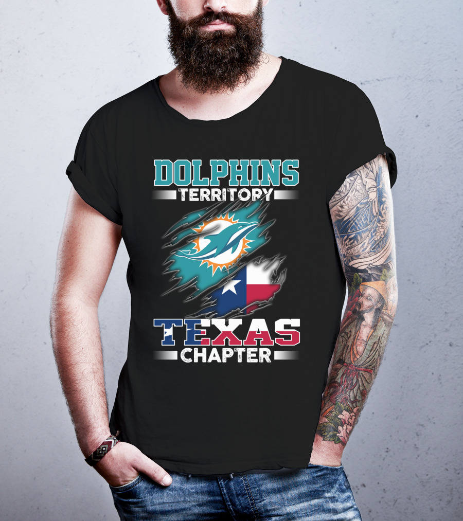 Dolphins Territory Texas Chapter T-Shirt