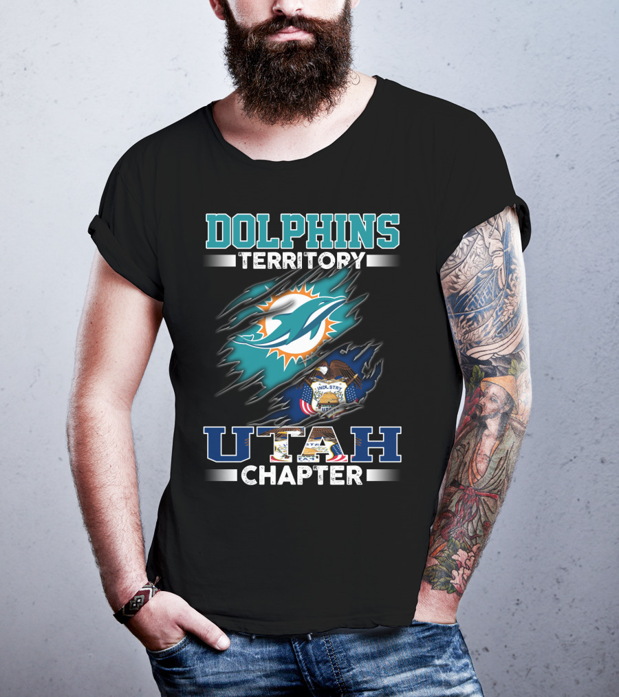 Dolphins Territory Utah Chapter T-Shirt