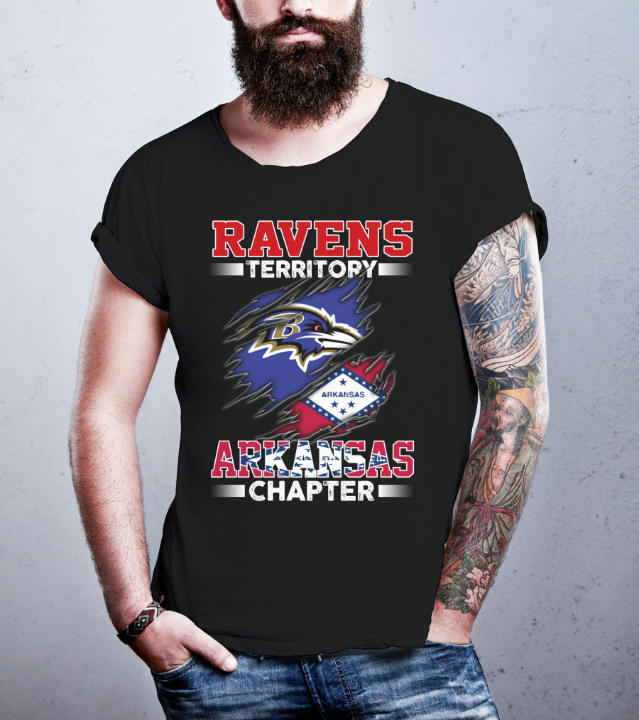 Ravens Territory Arkansas Chapter T-Shirt
