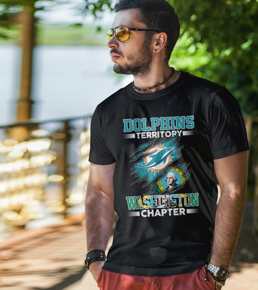 Dolphins Territory Washington Chapter T-Shirt