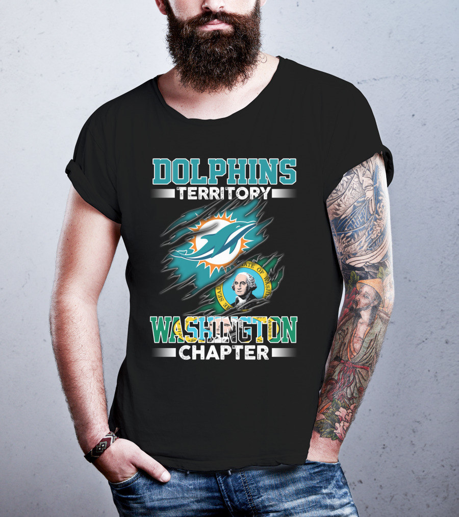 Dolphins Territory Washington Chapter T-Shirt