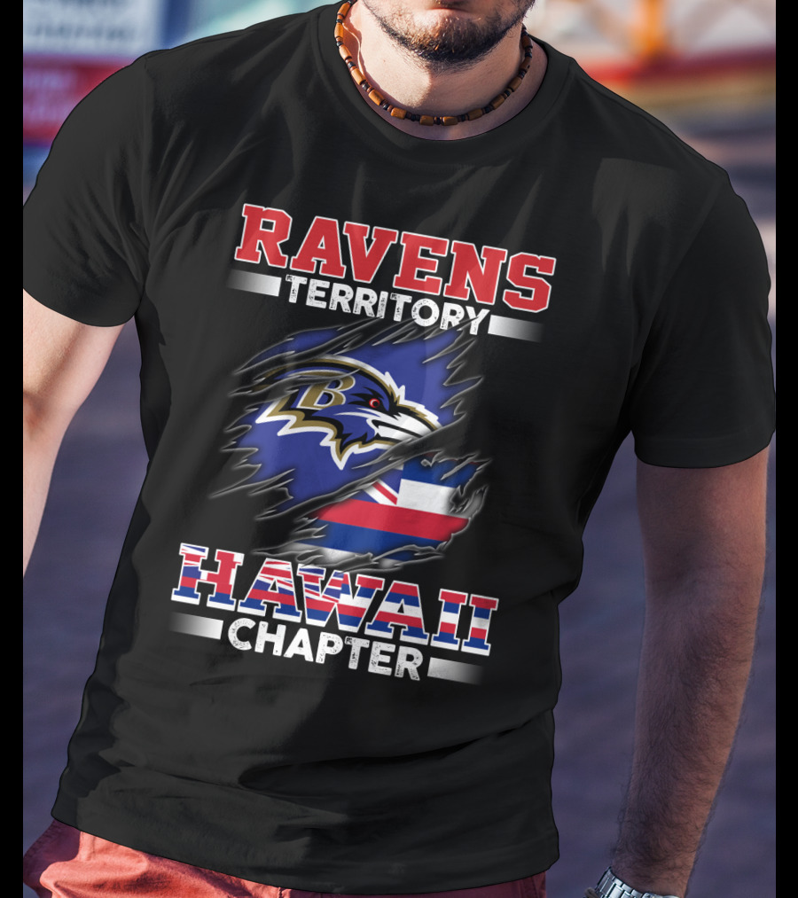 Ravens Territory Hawaii Chapter NFL T-Shirt