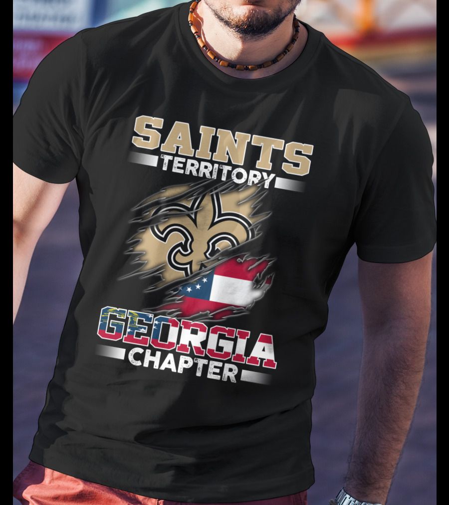 Saints Territory Georgia Chapter T-Shirt
