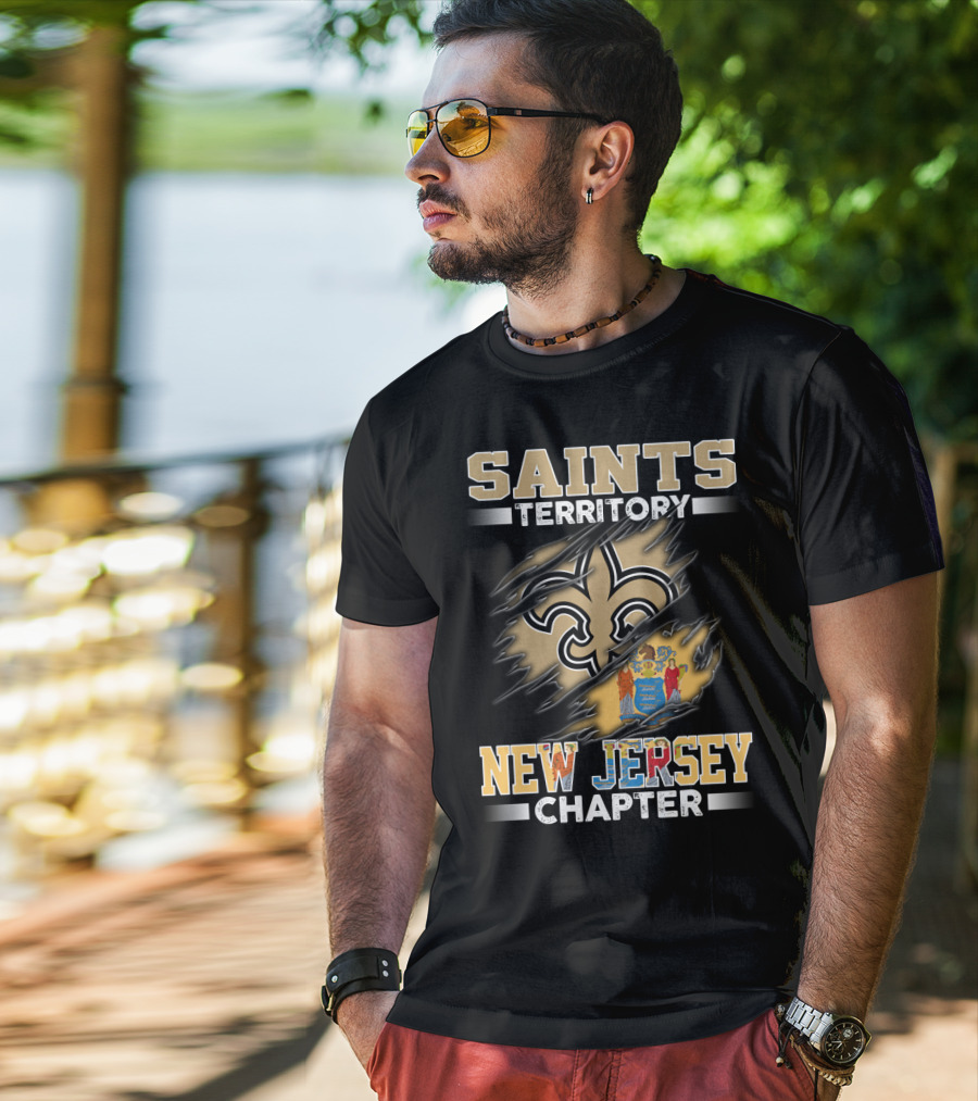 Saints Territory New Jersey Chapter T-Shirt