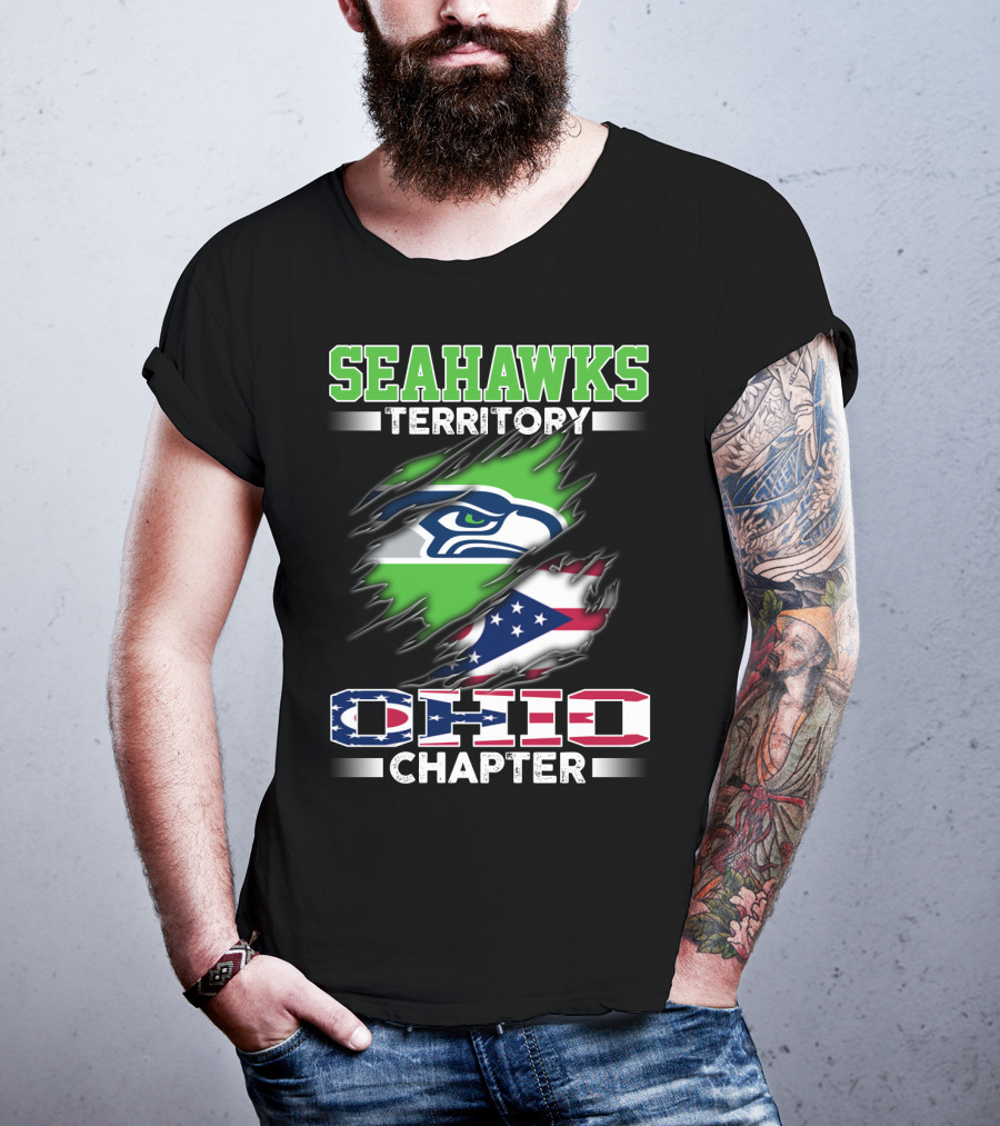 Seattle Seahawks Territory Ohio Chapter T-Shirt