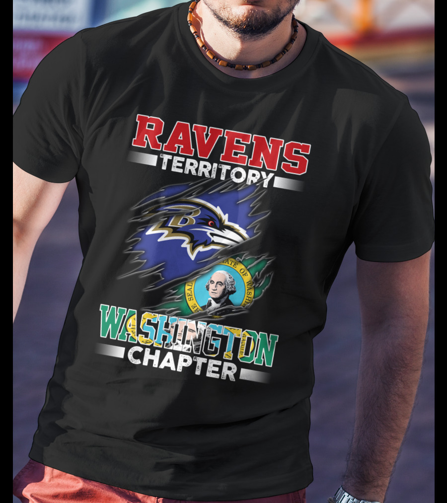 Ravens Territory Washington State Chapter T-Shirt