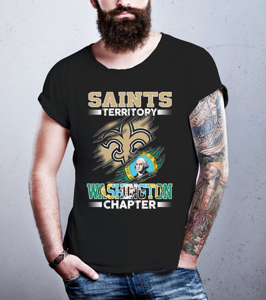Saints Territory Washington Chapter T-Shirt