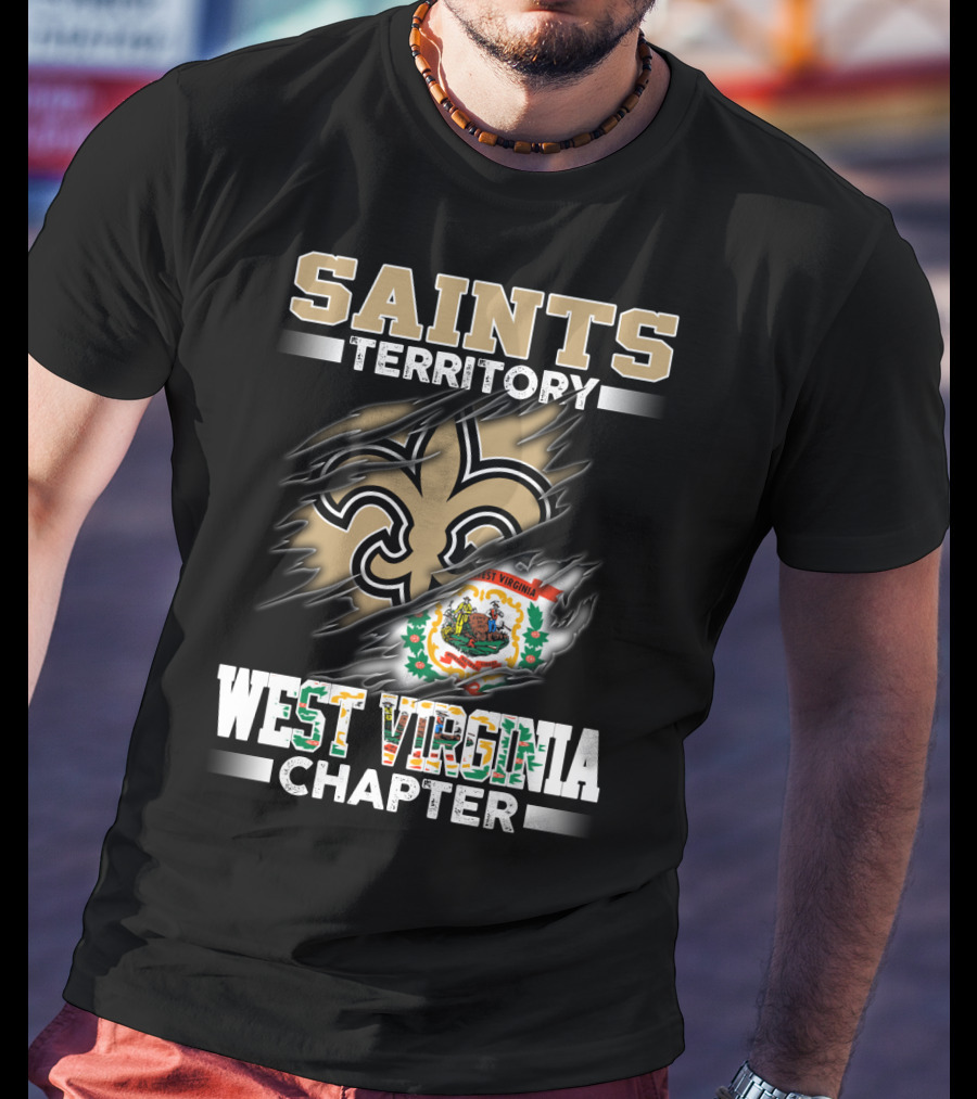 Saints Territory West Virginia Chapter T-Shirt