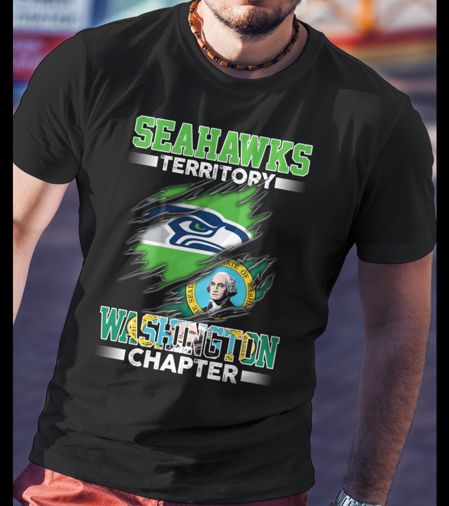 Seattle Seahawks Territory Washington Chapter T-Shirt
