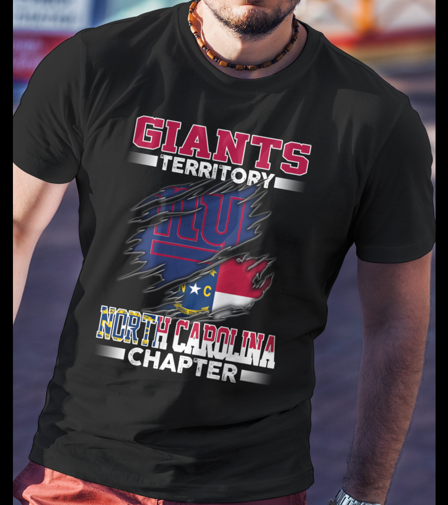 GIANTS Territory New York North Carolina Chapter T-Shirt