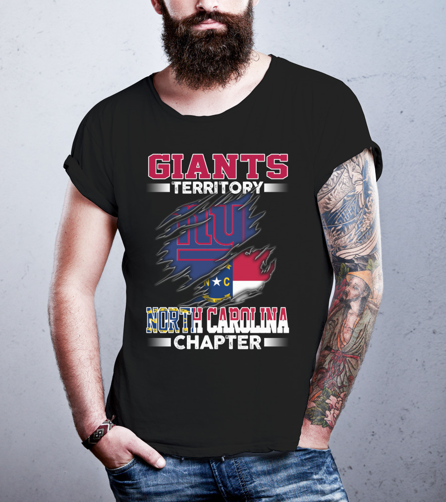 GIANTS Territory New York North Carolina Chapter T-Shirt