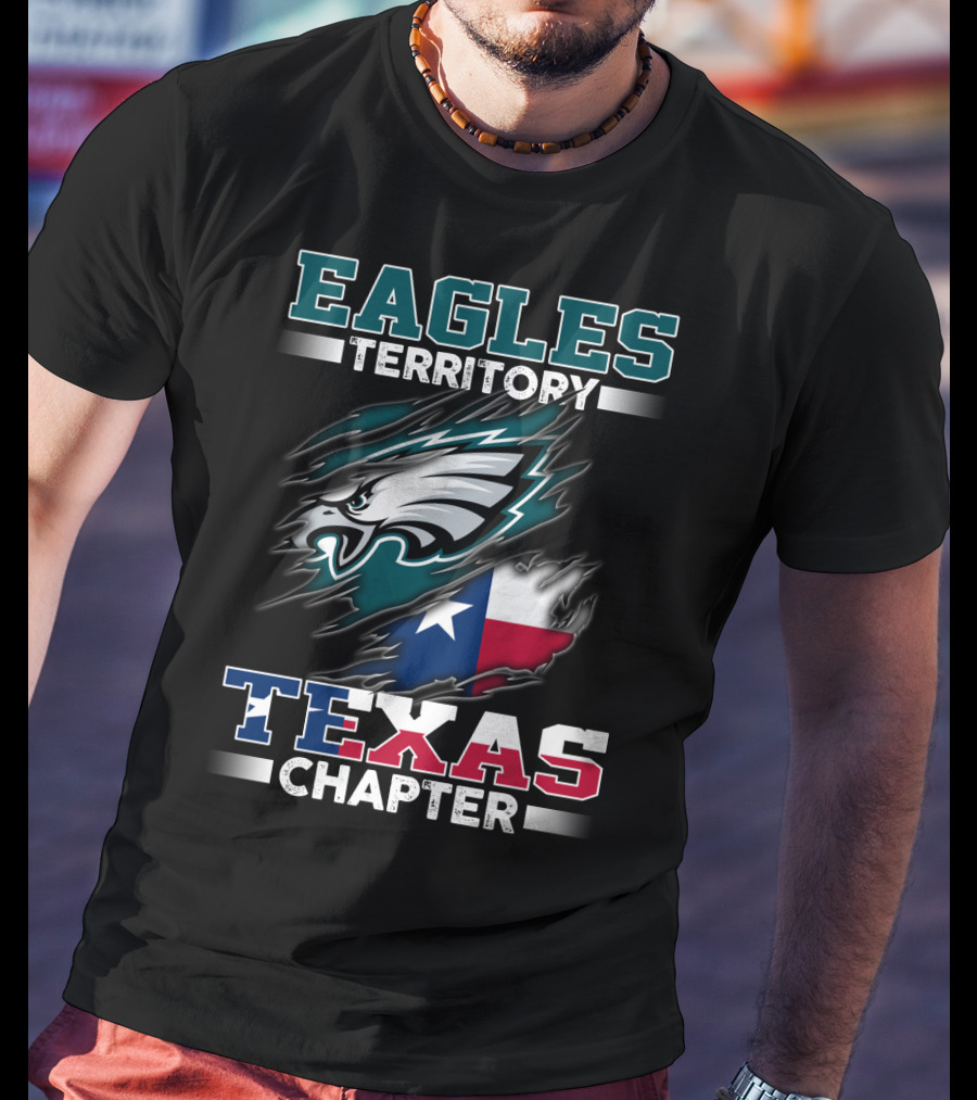 Eagles Territory Texas Chapter Dallas Fan Club T-Shirt
