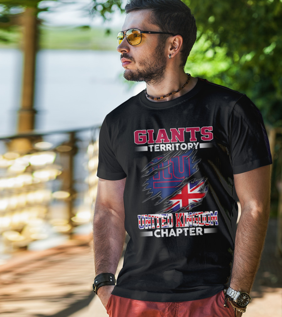 GIANTS Territory NY Logo United Kingdom Chapter T-Shirt