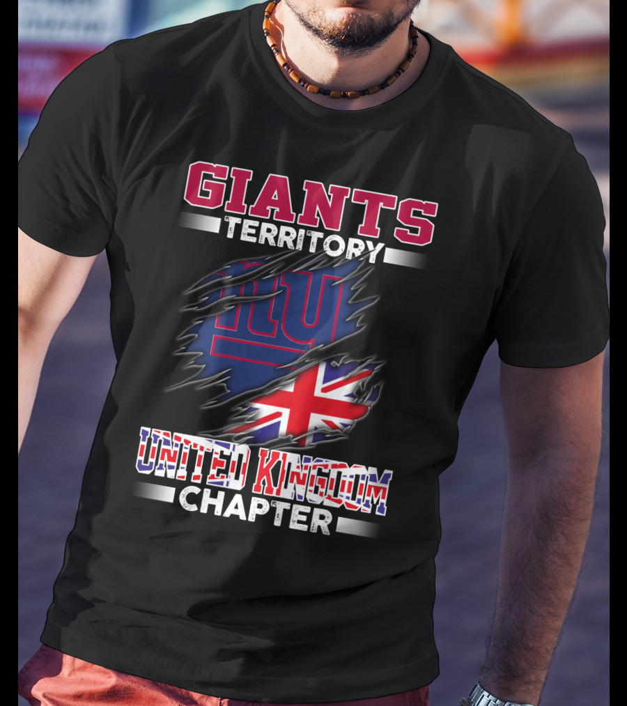 GIANTS Territory NY Logo United Kingdom Chapter T-Shirt