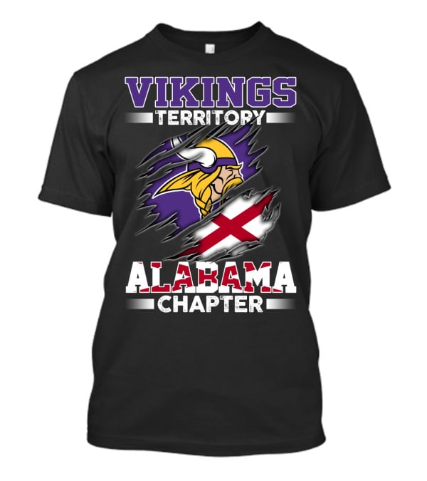Vikings Territory Alabama Chapter T-Shirt