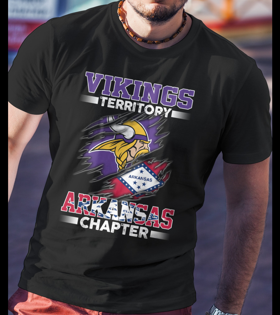 Vikings Territory Arkansas Chapter T-Shirt