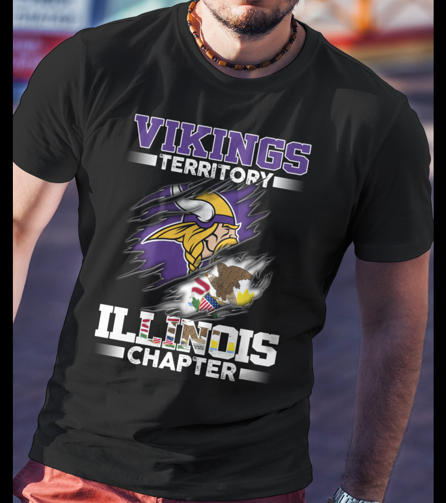 Vikings Territory Illinois Chapter T-Shirt