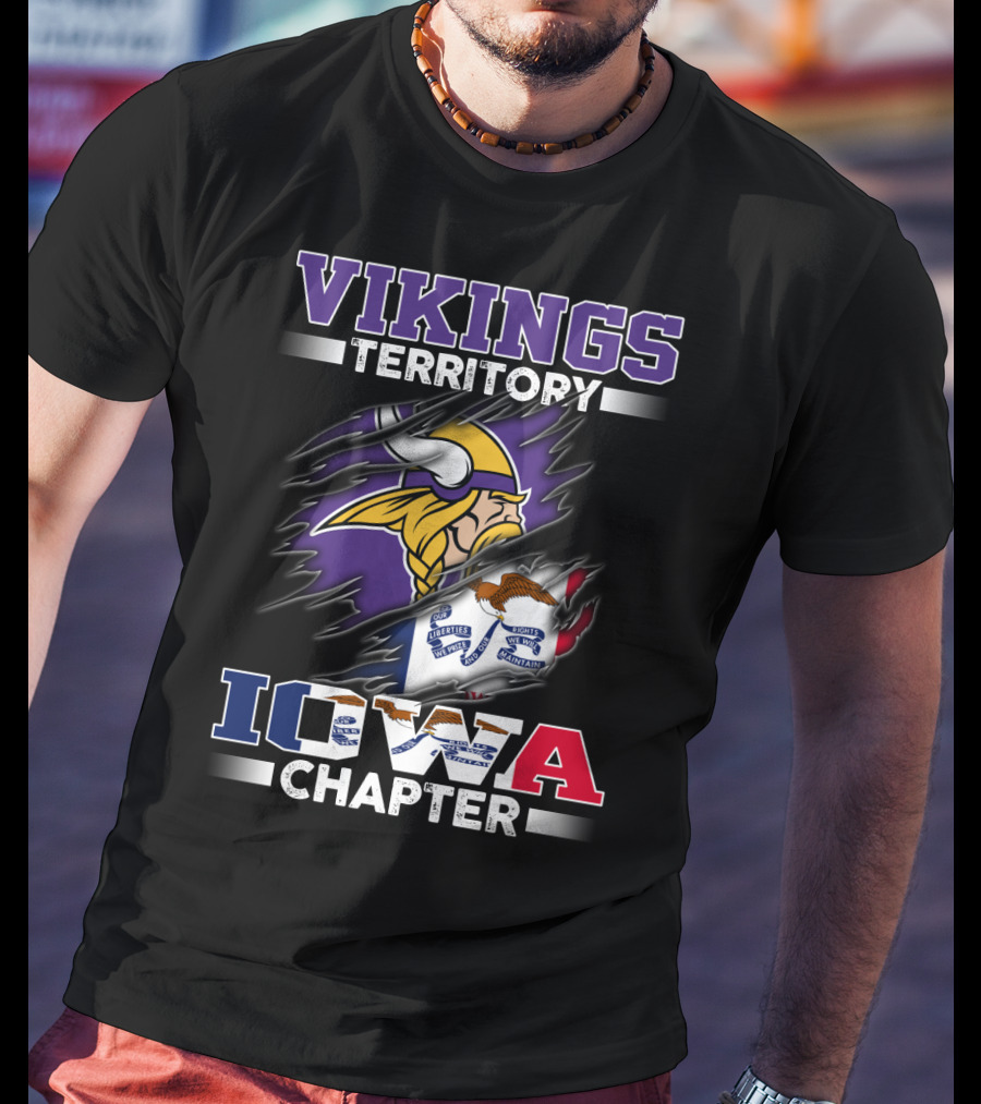 VIKINGS Territory Iowa Chapter T-Shirt