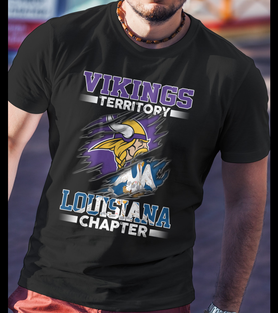 Vikings Territory Louisiana Chapter T-Shirt